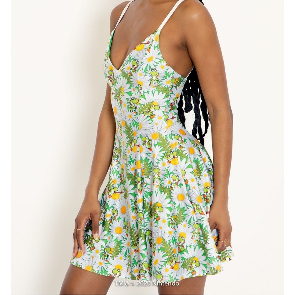 Blackmilk Yoshi Garden Mini Strappy Dress - Picture 2 of 3